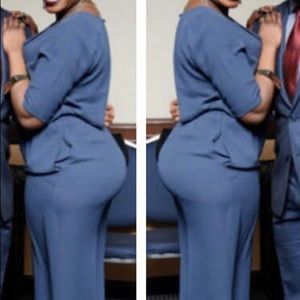 BCBGmaxazria Maddison Jumpsuit in Navy